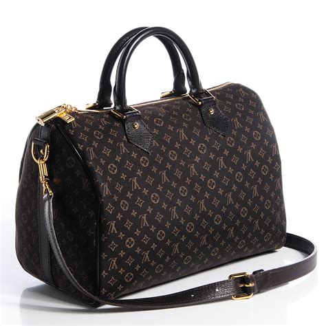 black Louis Vuitton speedy bag